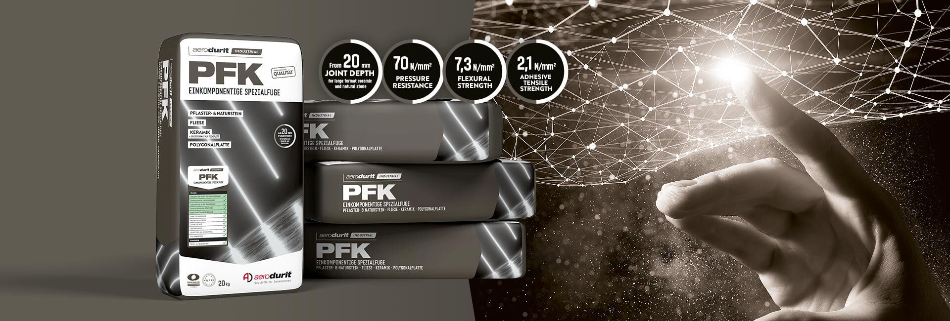 aerodurit® PFK high-performance building material