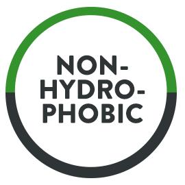 non hydrophobic