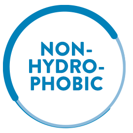 non hydrophobic