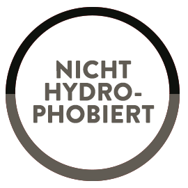 Nicht hydrophobiert