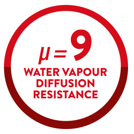 water vapour diffusion resistance