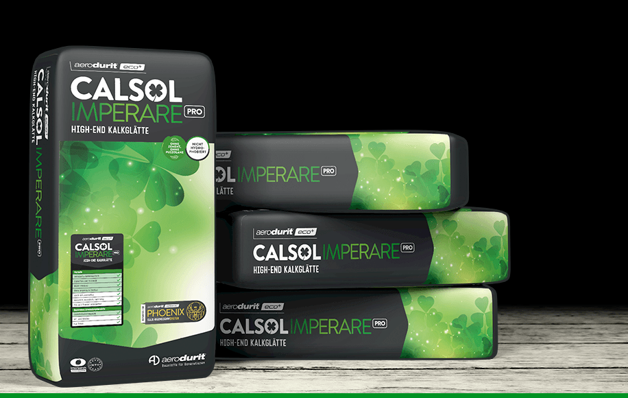 High end lime smoother aerodurit® CALSOL IMPERARE PRO