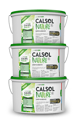 Roll- and brush-on plaster aerodurit® CALSOL NATURE RS