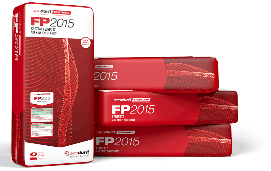 Mineral fine plaster aerodurit® FP2015