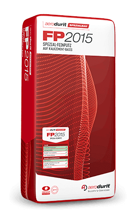 Mineral fine plaster aerodurit® FP2015