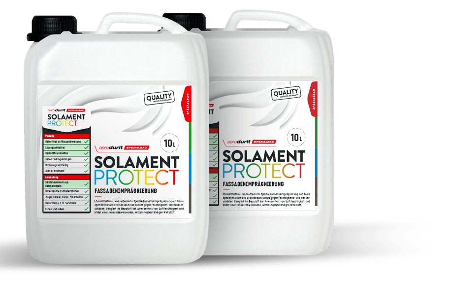 aerodurit® SOLAMENT PROTECT Fassadenimprägnierung